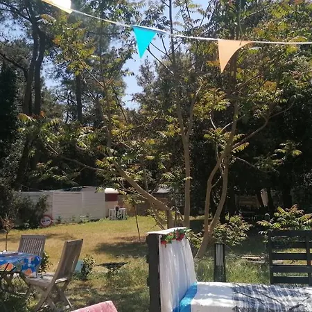 Ferienhaus Maison Boheme En Pleine Foret// Dolly Waikiki Rivedoux-Plage